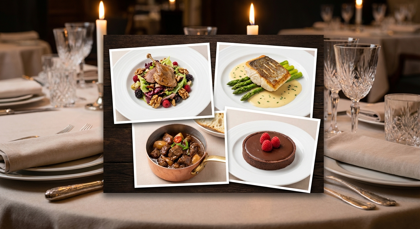 Menu Completo Le Chalet Saint-Michel - Antipasti, piatti tradizionali e specialità savoiarde Parigi